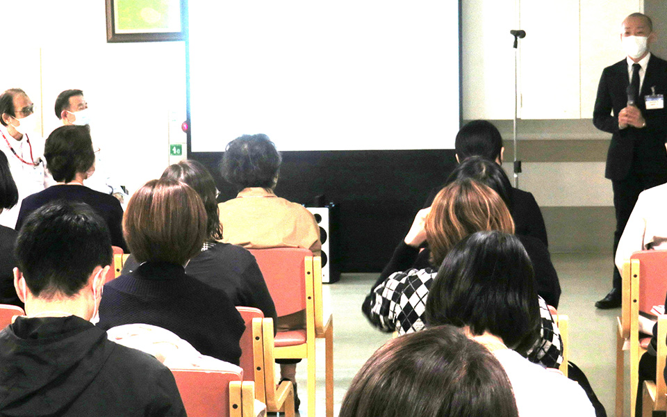 第1回　丸山病院地域連携懇親会の様子